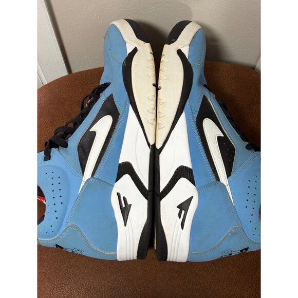 Nike Air Flight Lite Mid 'Hoops Pack University Blue' DQ7778-400 Mens Size 10.5 - Picture 7 of 10